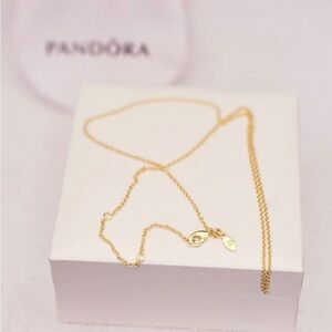 Pandora // Pandora Shine Classic Cable Chain Necklace // Pandora Jewelry